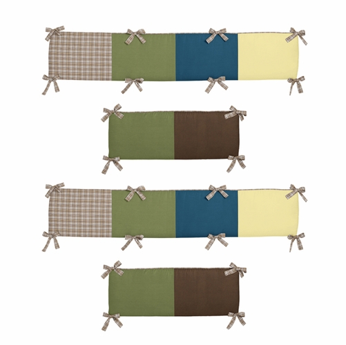 Construction Zone Collection Crib Bumper Pad - alt image 1