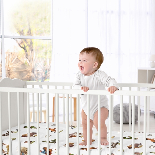 Country Western Collection Crib Sheet - alt image 1
