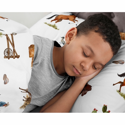 Country Western Collection Queen Sheet Set - alt image 2