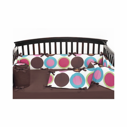 Deco Dot 9 Piece Crib Bedding Collection - alt image 1