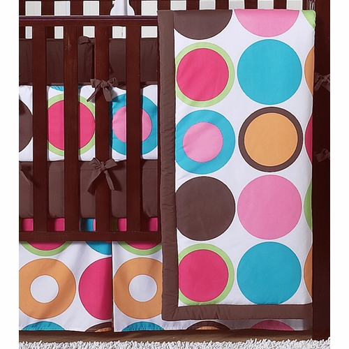 Deco Dot 9 Piece Crib Bedding Collection - alt image 2