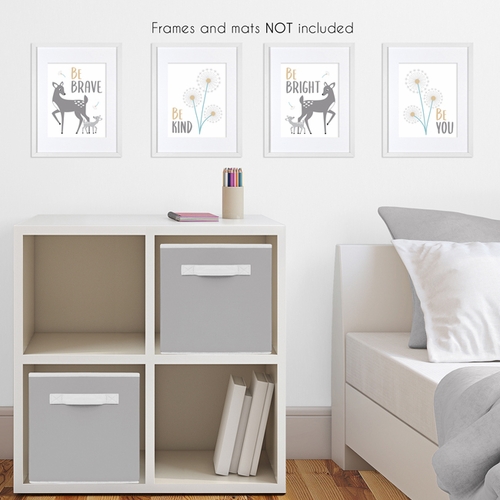 Deer Collection Wall Art Prints - Set of 4 - alt image 2
