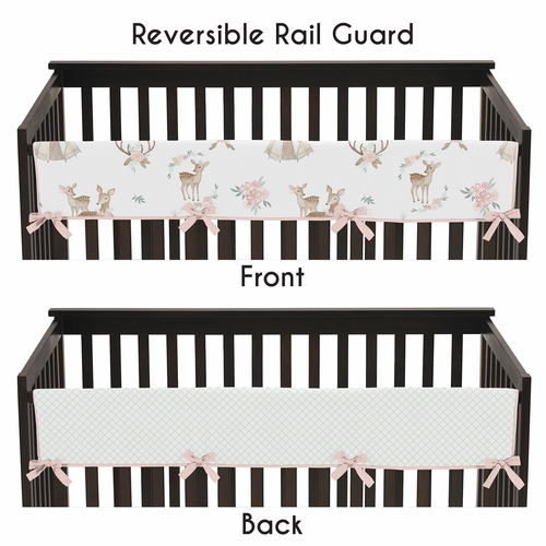 Deer Floral Collection 5 Piece Crib Bedding - alt image 3