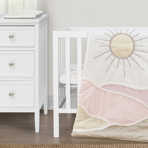 Desert Sun Collection 3 Piece Mini Crib Bedding Set - alt image 4