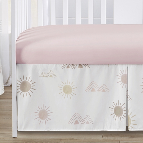 Desert Sun Collection 4 Piece Crib Bedding - Sun and Mountain Print - alt image 3