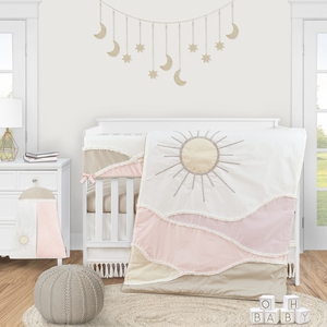 Desert Sun Collection 5 Piece Crib Bedding