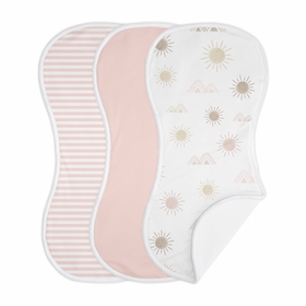 Desert Sun Collection Absorbent Burp Cloths - 3 Pack Set