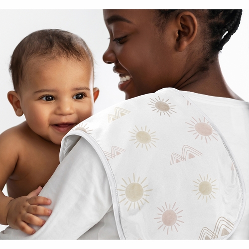 Desert Sun Collection Absorbent Burp Cloths - 3 Pack Set - alt image 1