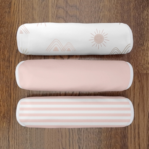 Desert Sun Collection Absorbent Burp Cloths - 3 Pack Set - alt image 3