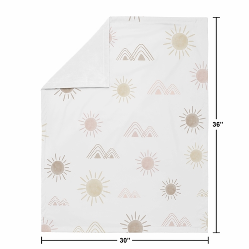 Desert Sun Collection Baby Blanket - alt image 3