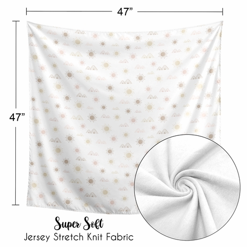 Desert Sun Collection Baby Swaddle Blanket - alt image 4