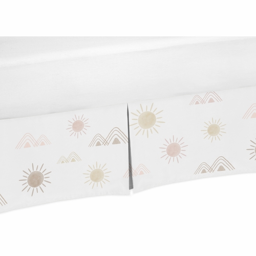 Desert Sun Collection Crib Bed Skirt