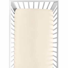 Desert Sun Collection Crib Sheet - Solid Gold