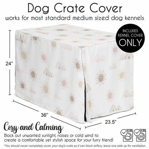 Desert Sun Collection Dog Crate Kennel Cover 36in. - alt image 4