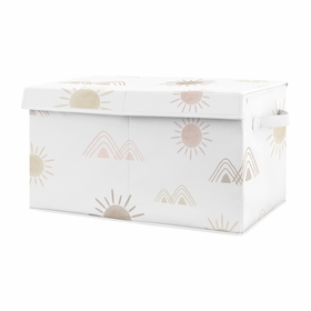 Desert Sun Collection Fabric Toy Bin Storage