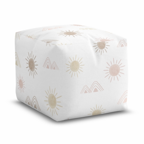 Desert Sun Collection Ottoman Pouf Cover