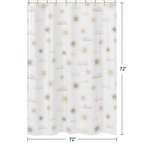 Desert Sun Collection Shower Curtain - alt image 4