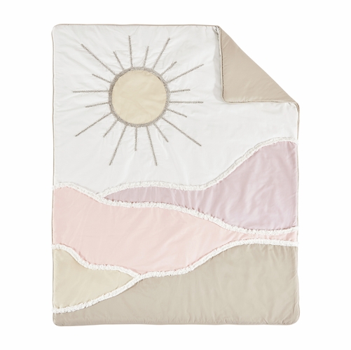 Desert Sun Collection Sweet Jojo Designs 6 Piece Crib Bedding + BreathableBaby Breathable Mesh Liner - alt image 3