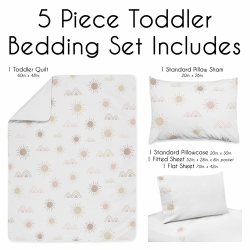 Desert Sun Collection Toddler Bedding - alt image 2