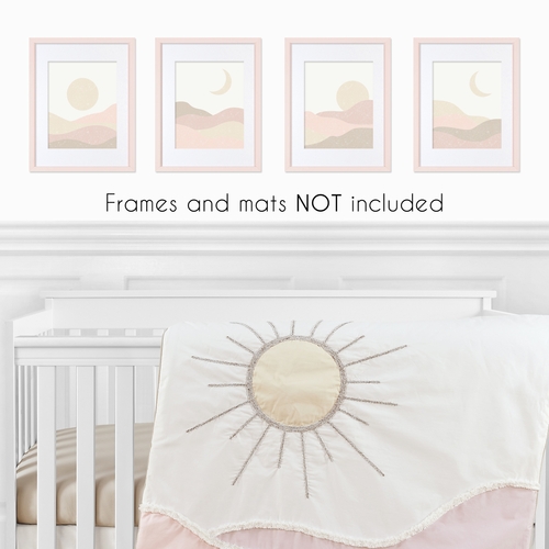 Desert Sun Collection Wall Art Prints - Set of 4 - alt image 1