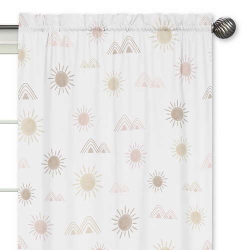 Desert Sun Collection Window Panels - Set of 2 - alt image 2