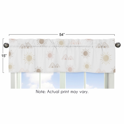 Desert Sun Collection Window Valance - alt image 2
