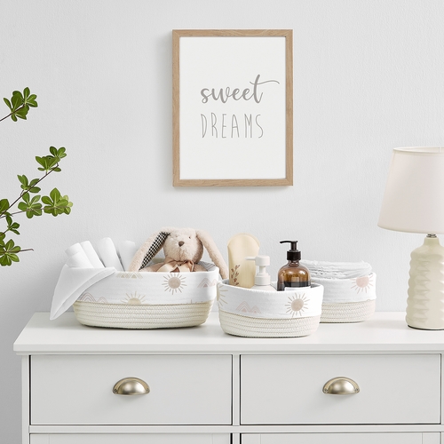 Desert Sun Collection Woven Storage Basket Set - alt image 1