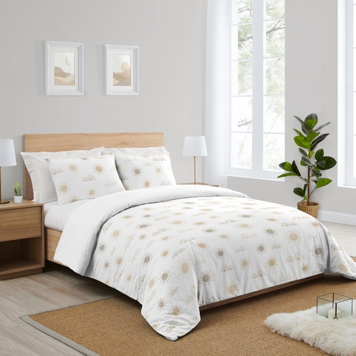Desert Sun Taupe Collection Full/Queen Bedding - alt image 1