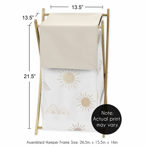 Desert Sun Taupe Collection Hamper - alt image 4