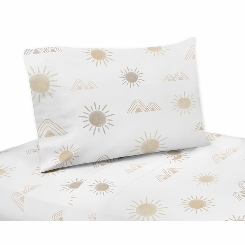 Desert Sun Taupe Collection Queen Sheet Set