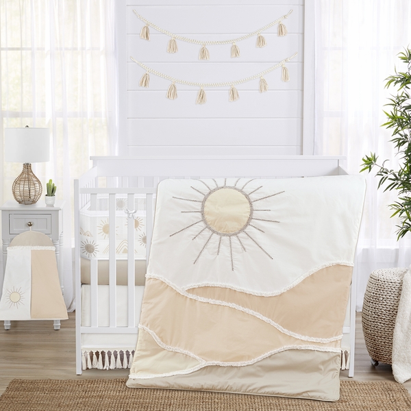 Desert Sun Taupe Collection Sweet Jojo Designs 6 Piece Crib Bedding