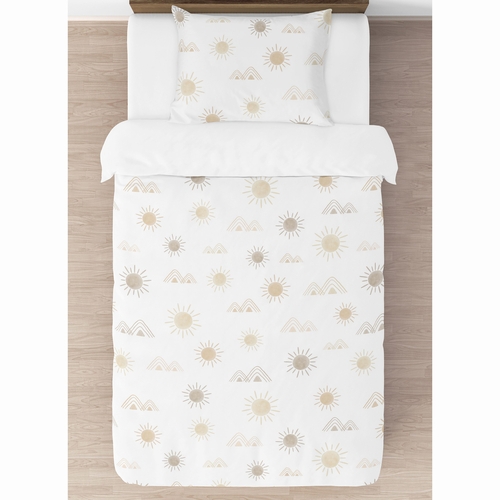 Desert Sun Taupe Collection Twin Bedding - alt image 2