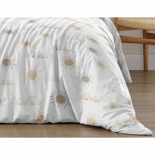Desert Sun Taupe Collection Twin Bedding - alt image 5