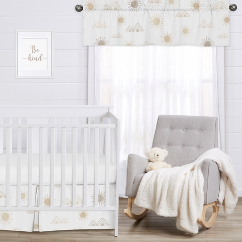 Desert Sun Taupe Collection Window Valance - alt image 2