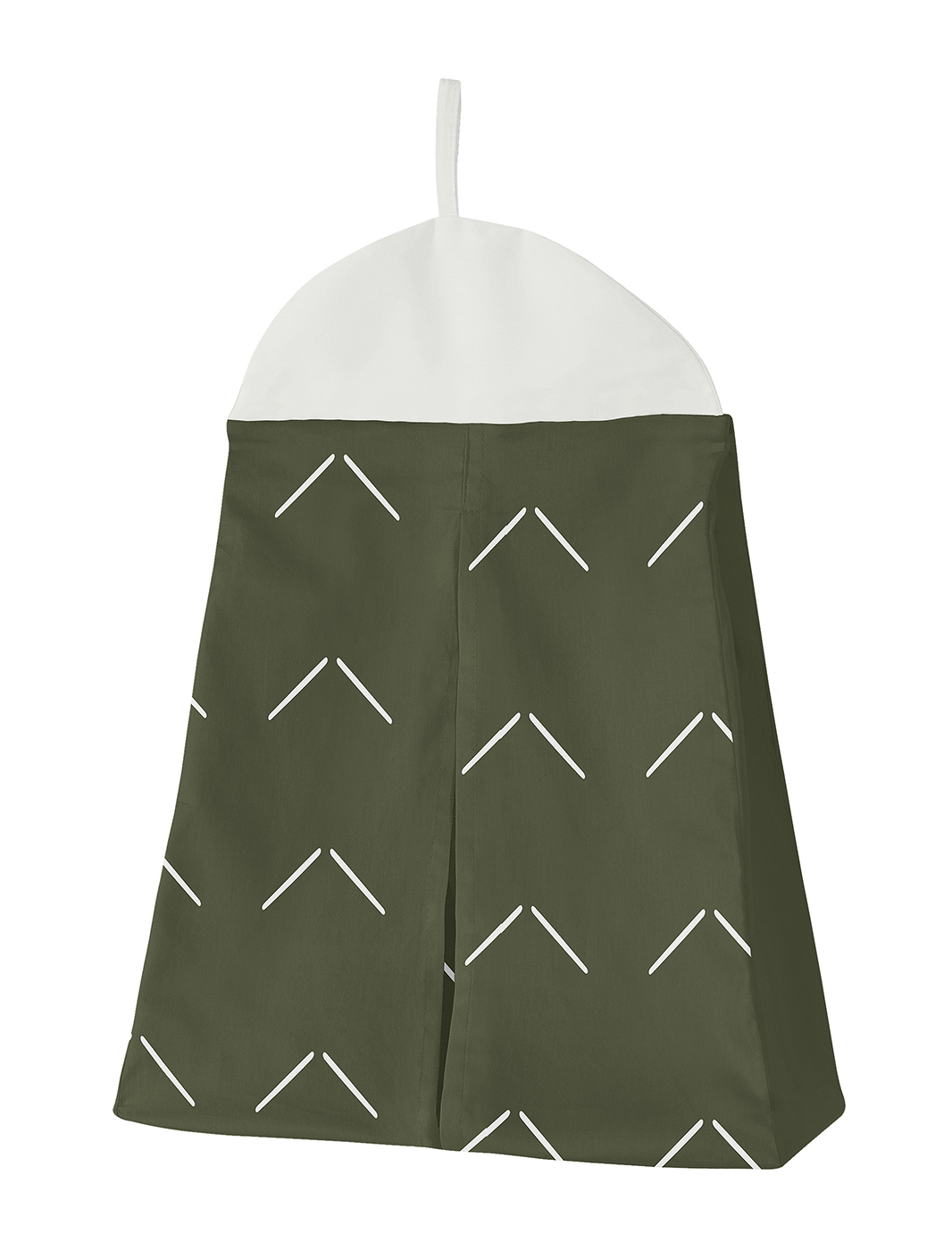 Diamond Tuft Hunter Green Collection 4 Piece Crib Bedding