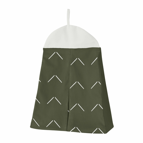 Diamond Tuft Hunter Green Collection 4 Piece Crib Bedding - alt image 5