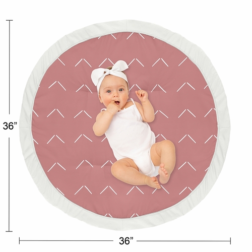 Diamond Tuft Mauve Pink Collection Playmat - alt image 3