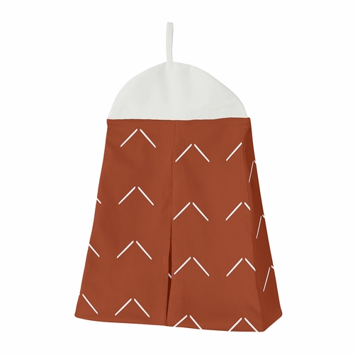 Diamond Tuft Orange Collection 4 Piece Crib Bedding - alt image 4