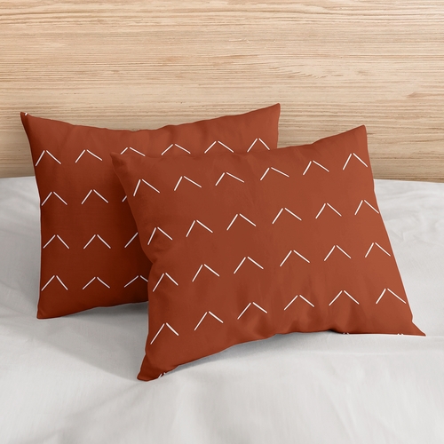Diamond Tuft Orange Collection Full/Queen Bedding - alt image 4