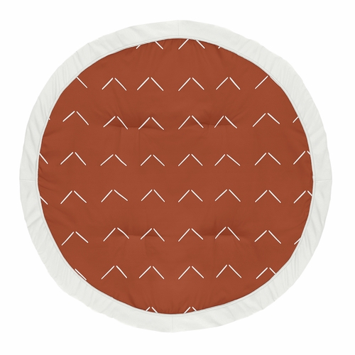 Diamond Tuft Orange Collection Playmat