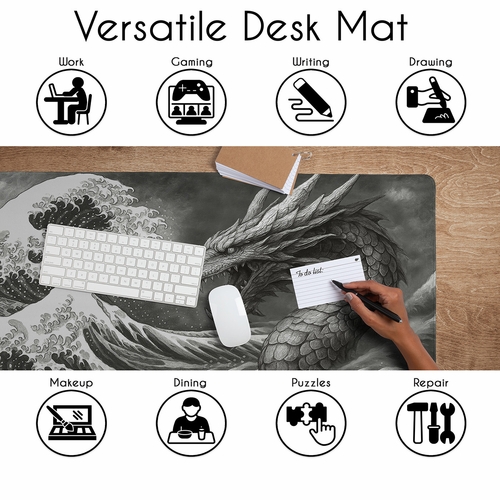 Dragon Collection Large Mouse Pad Desk Mat - alt image 4
