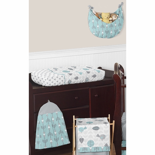 Earth and Sky 11 Piece Bumperless Crib Bedding Collection - alt image 1