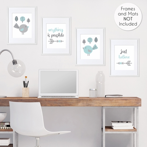 Earth and Sky Collection Wall Art Prints - Set of 4 - alt image 3