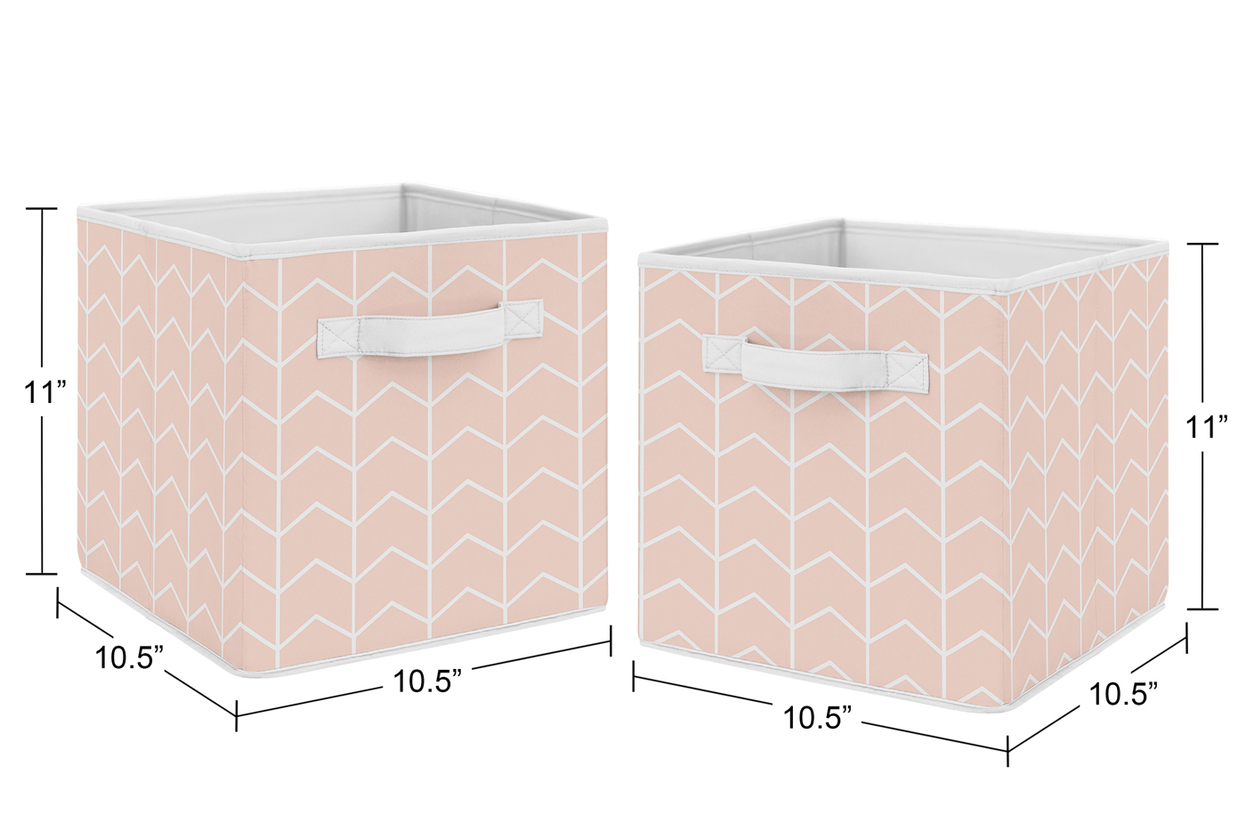 Elephant Grey And Blush Pink Collection Arrow Print Foldable Fabric