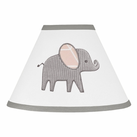 Elephant Grey and Blush Pink Collection Lamp Shade