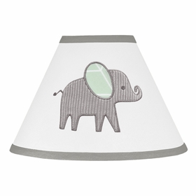Elephant Grey and Mint Collection Lamp Shade