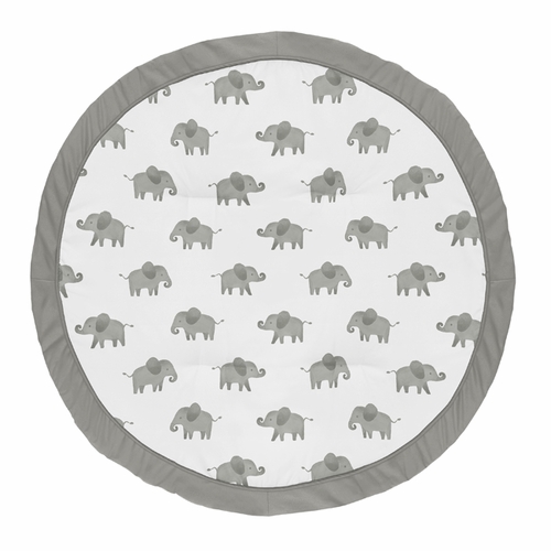 Elephant Grey and Mint Collection Playmat
