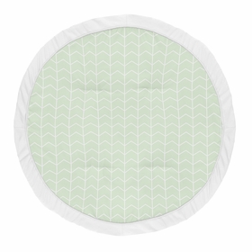 Elephant Grey And Mint Collection Playmat - Arrow Print