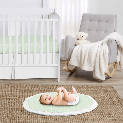 Elephant Grey And Mint Collection Playmat - Arrow Print - alt image 1