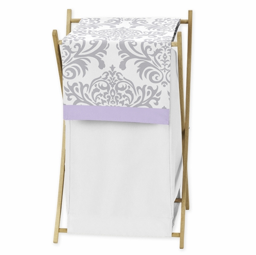 Elizabeth Lavender and Gray Collection Hamper